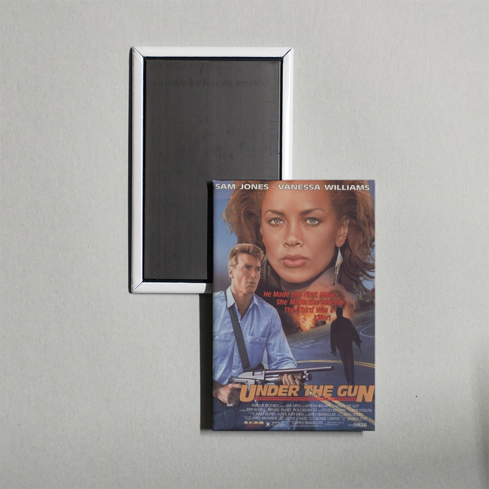 Under the Gun Mini Movie Fridge Magnet