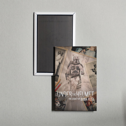 Under the Helmet The Legacy of Boba Fett Mini Movie Fridge Magnet