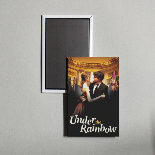Under the Rainbow Mini Movie Fridge Magnet