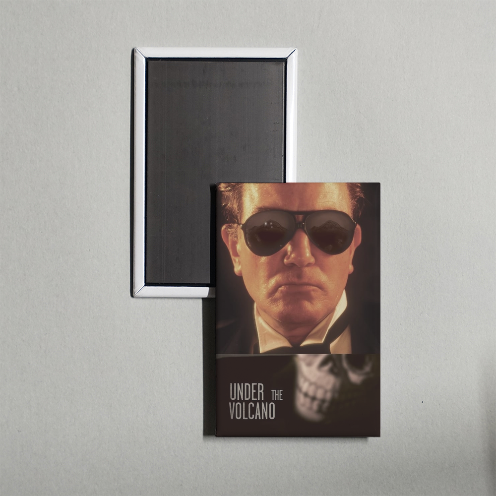 Under the Volcano Mini Movie Fridge Magnet