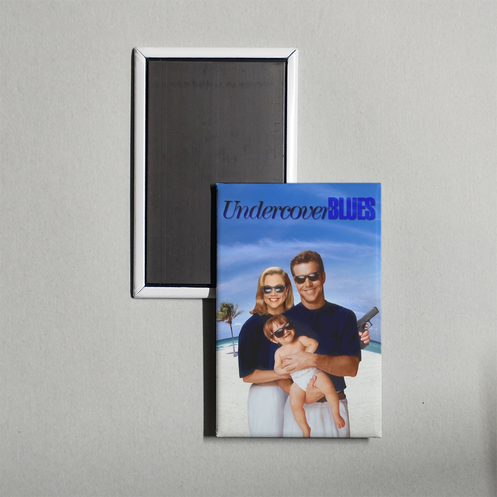 Undercover Blues Mini Movie Fridge Magnet