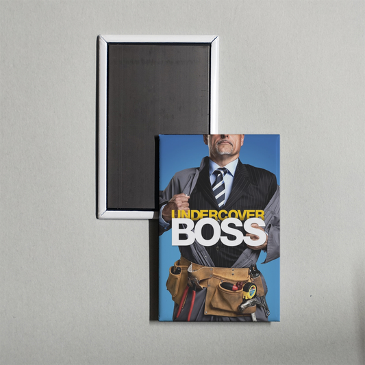 Undercover Boss TV Show Fridge Magnet