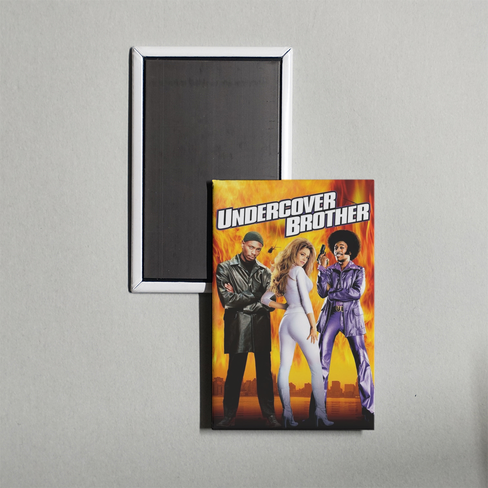 Undercover Brother Mini Movie Fridge Magnet