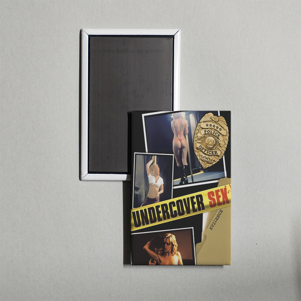 Undercover Sex Mini Movie Fridge Magnet