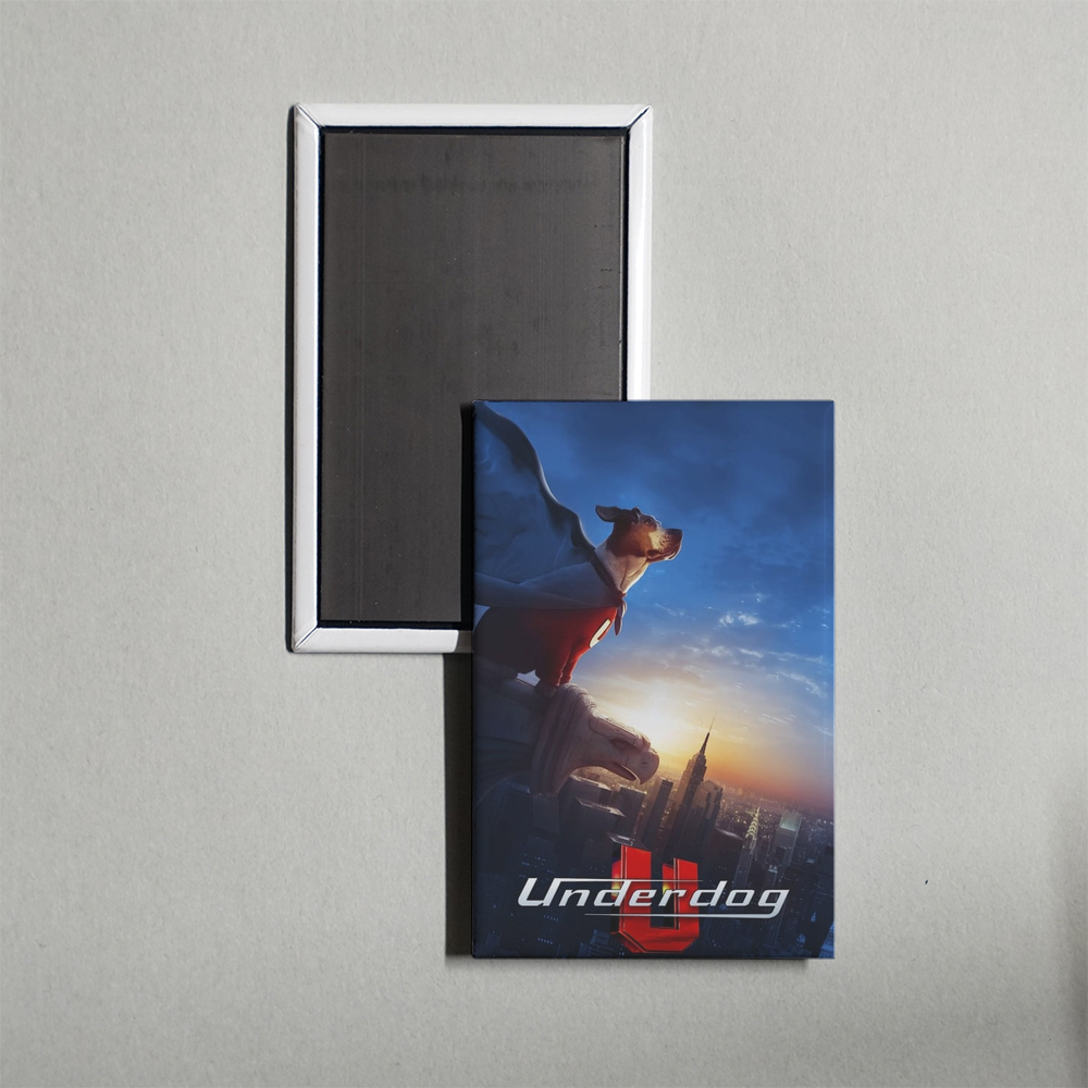 Underdog Mini Movie Fridge Magnet