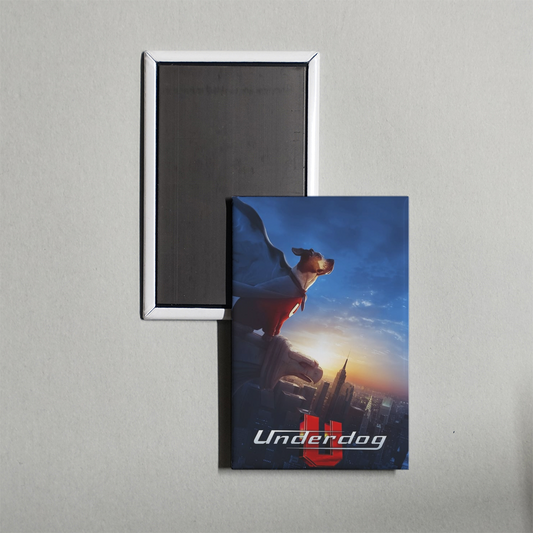 Underdog Mini Movie Fridge Magnet
