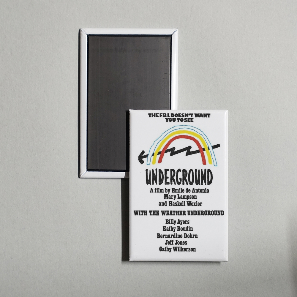 Underground Mini Movie Fridge Magnet