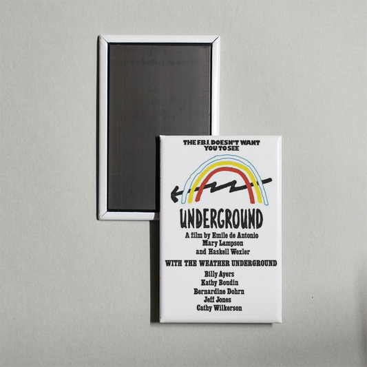 Underground Mini Movie Fridge Magnet