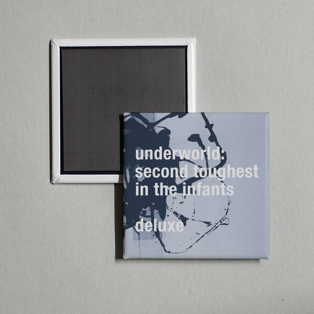 Underworld - Second Toughest In The Infants (Deluxe  Remastered) Album Cover Fridge Magnet