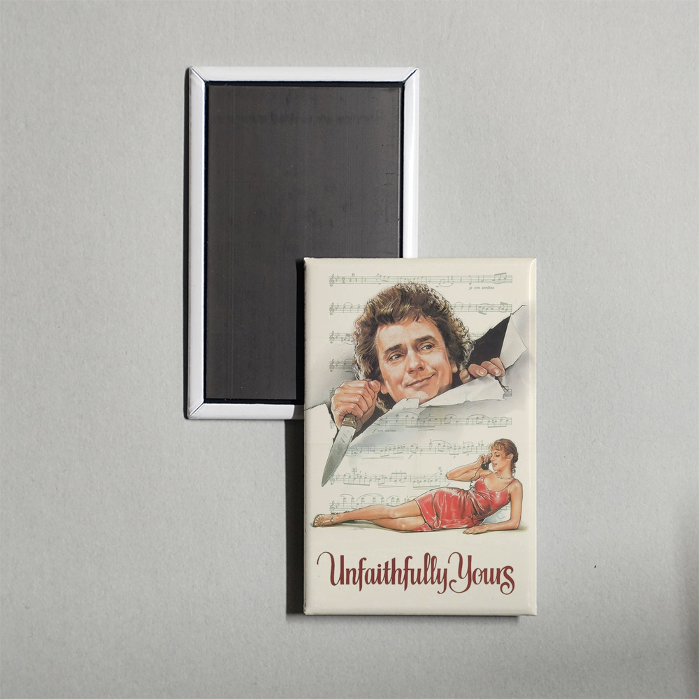 Unfaithfully Yours Mini Movie Fridge Magnet