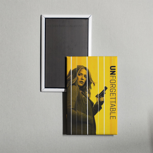 Unforgettable TV Show Fridge Magnet