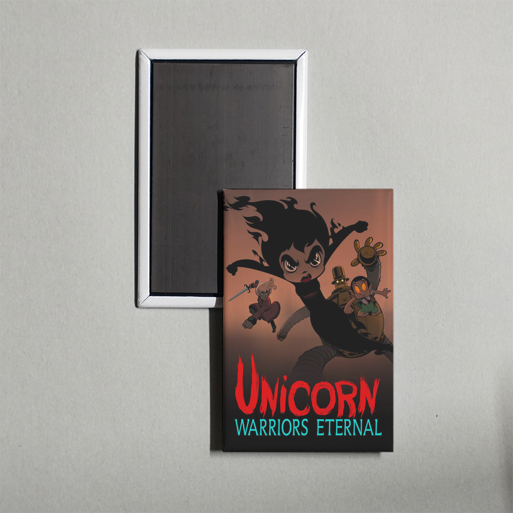 Unicorn Warriors Eternal TV Show Fridge Magnet
