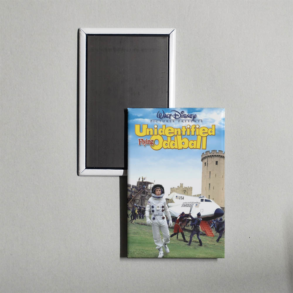 Unidentified Flying Oddball Mini Movie Fridge Magnet