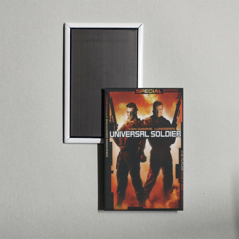 Universal Soldier A Tale of Two Titans Mini Movie Fridge Magnet