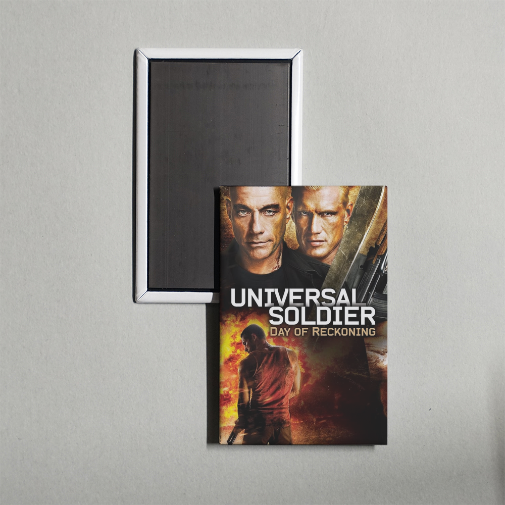 Universal Soldier Day of Reckoning Mini Movie Fridge Magnet