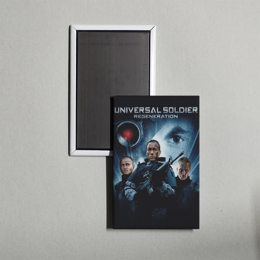 Universal Soldier Regeneration Mini Movie Fridge Magnet