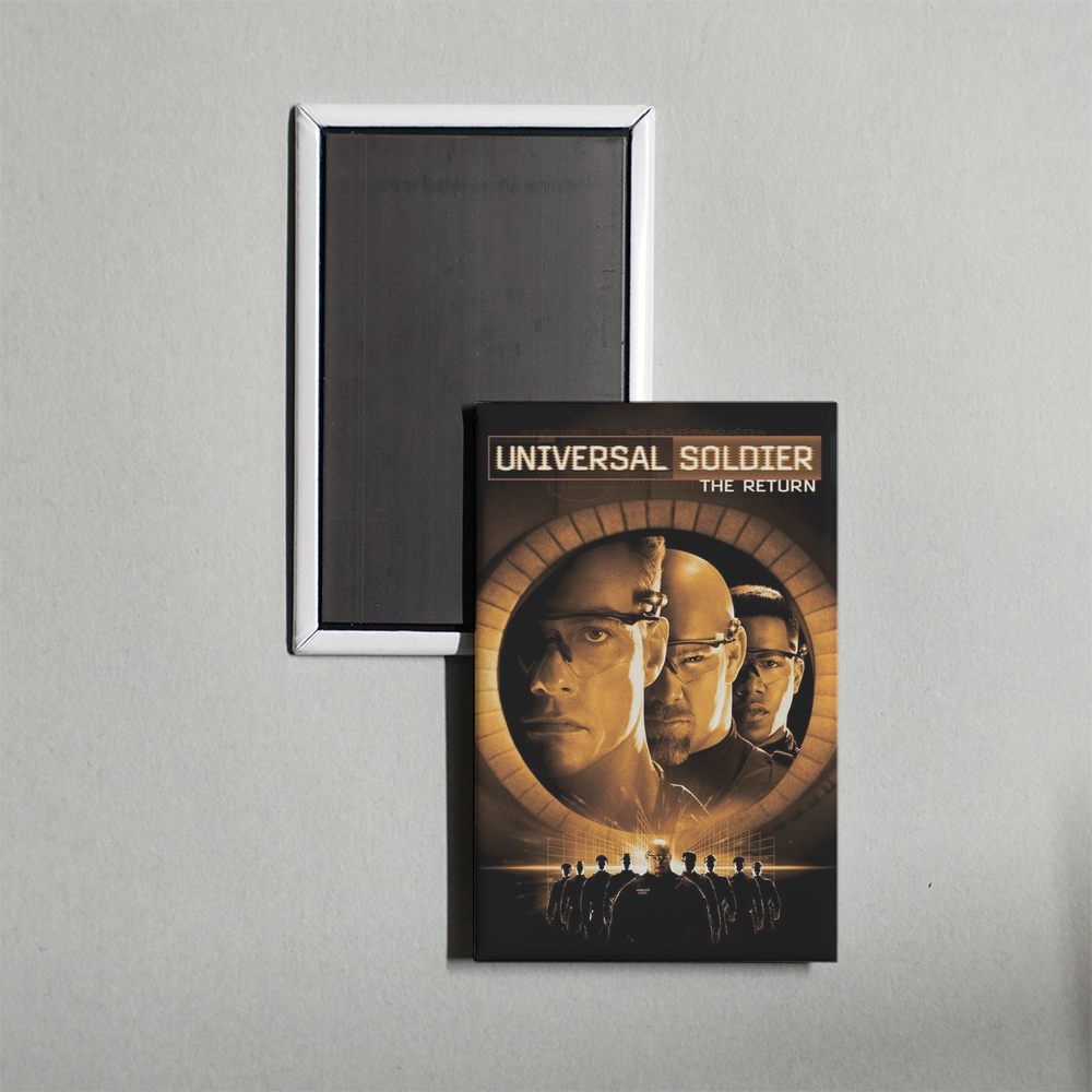 Universal Soldier The Return Mini Movie Fridge Magnet