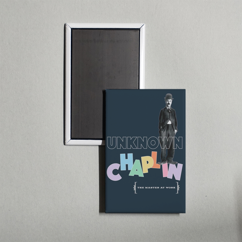 Unknown Chaplin TV Show Fridge Magnet