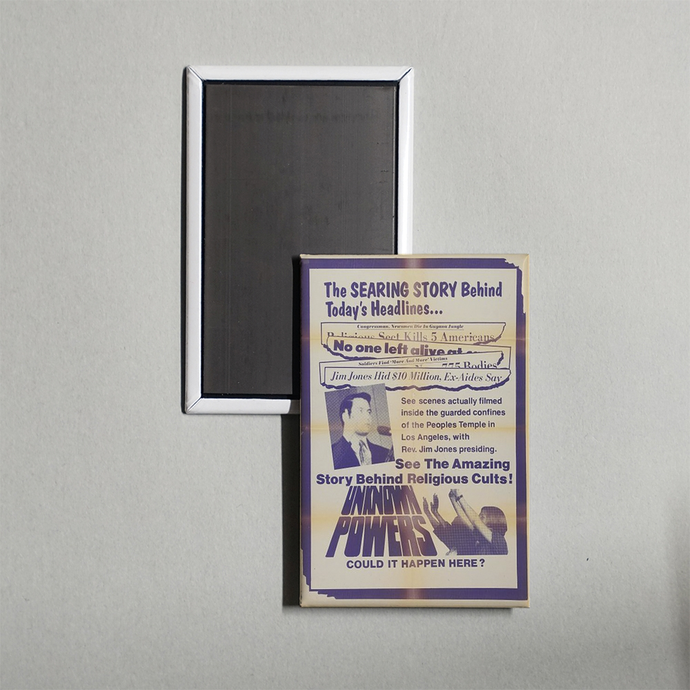 Unknown Powers Mini Movie Fridge Magnet