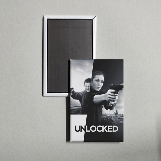 Unlocked Mini Movie Fridge Magnet