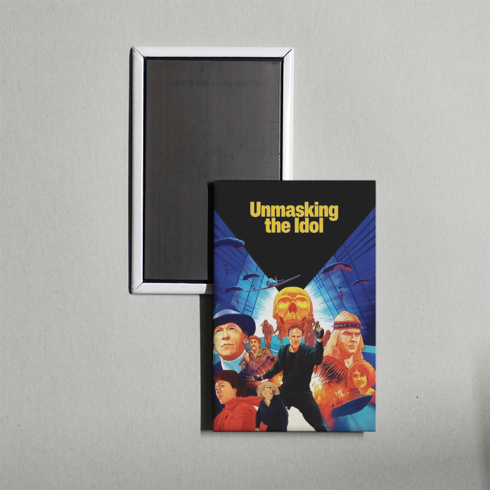 Unmasking the Idol Mini Movie Fridge Magnet