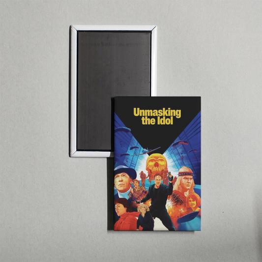 Unmasking the Idol Mini Movie Fridge Magnet