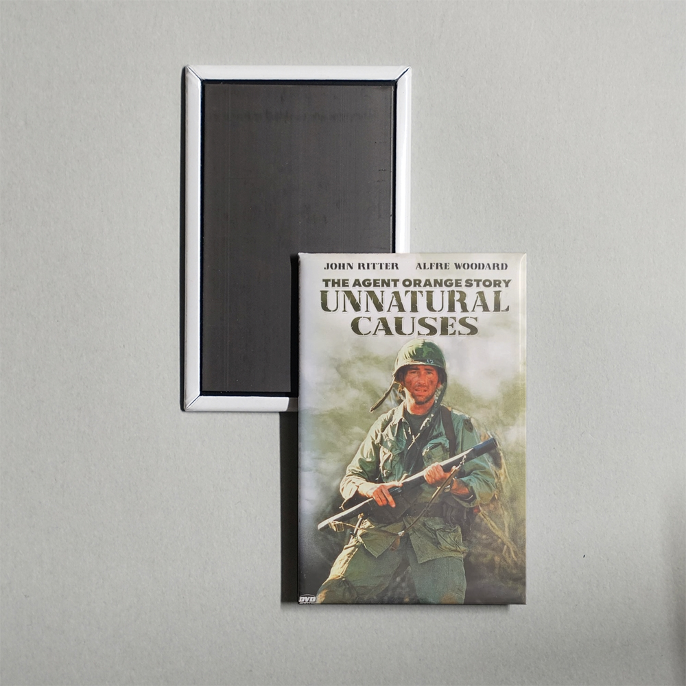 Unnatural Causes Mini Movie Fridge Magnet