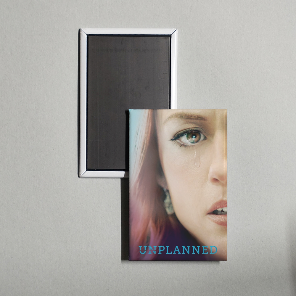Unplanned Mini Movie Fridge Magnet