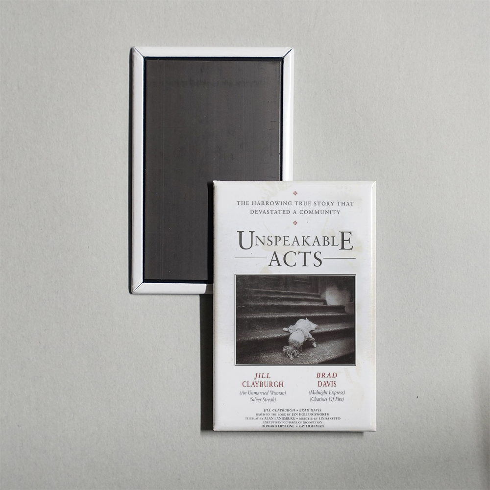 Unspeakable Acts Mini Movie Fridge Magnet