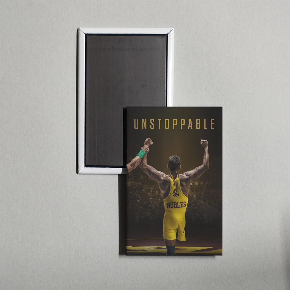 Unstoppable Mini Movie Fridge Magnet