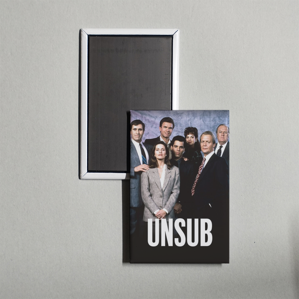 Unsub TV Show Fridge Magnet