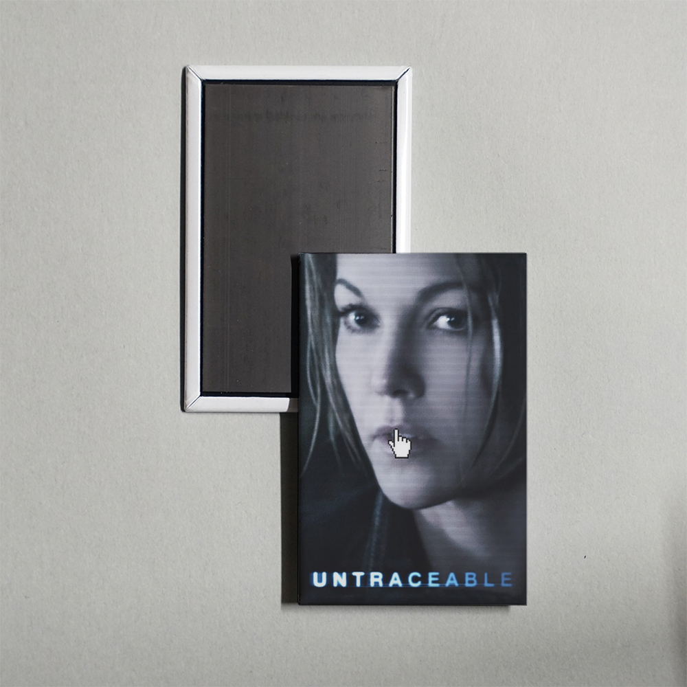 Untraceable Mini Movie Fridge Magnet
