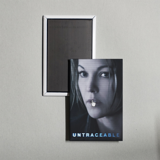 Untraceable Mini Movie Fridge Magnet