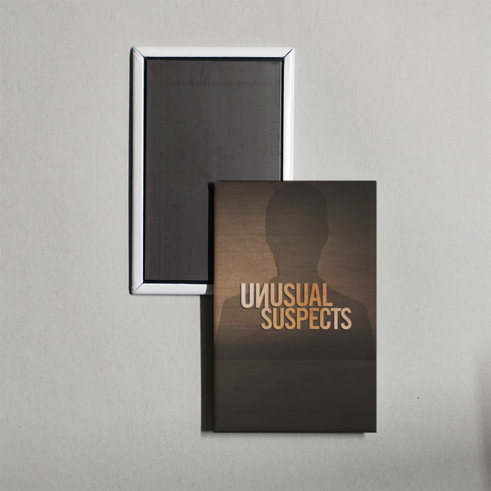 Unusual Suspects TV Show Fridge Magnet