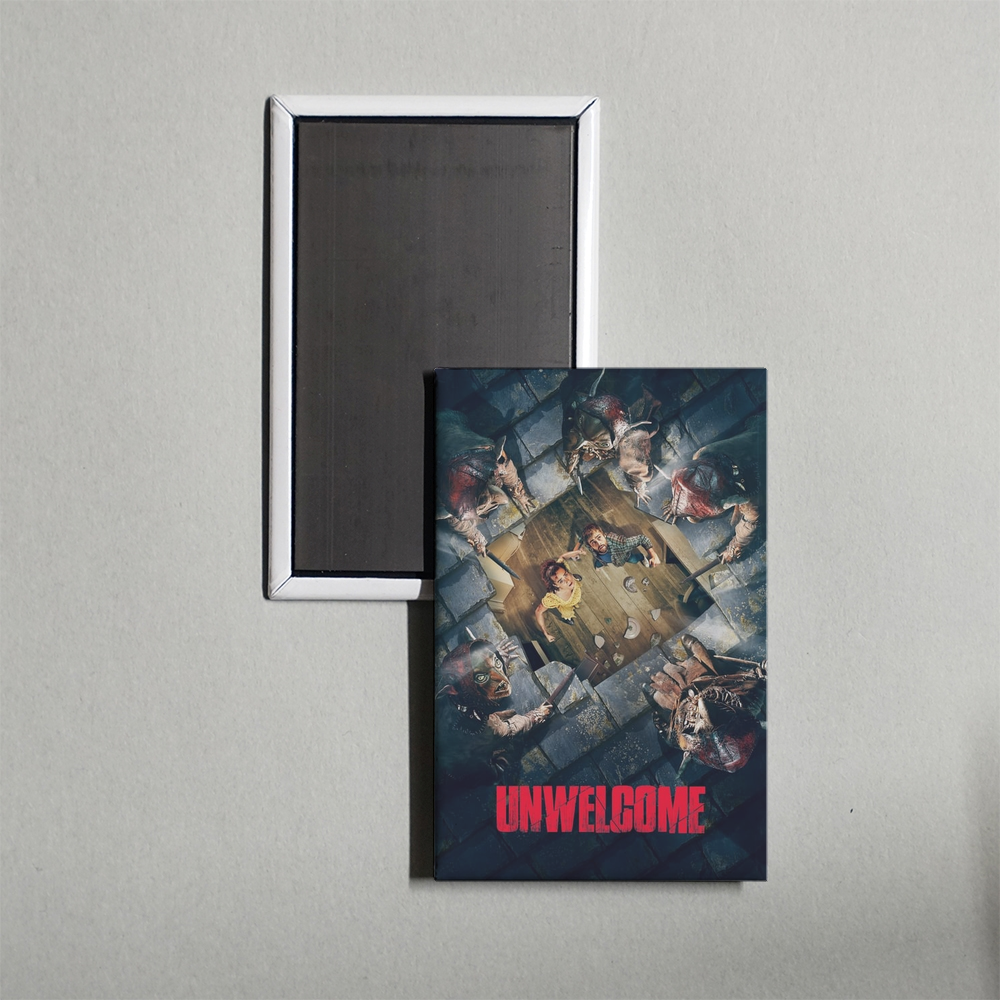 Unwelcome Mini Movie Fridge Magnet