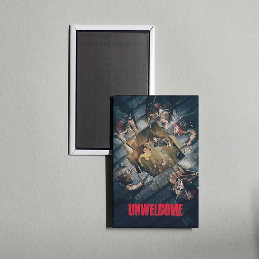 Unwelcome Mini Movie Fridge Magnet