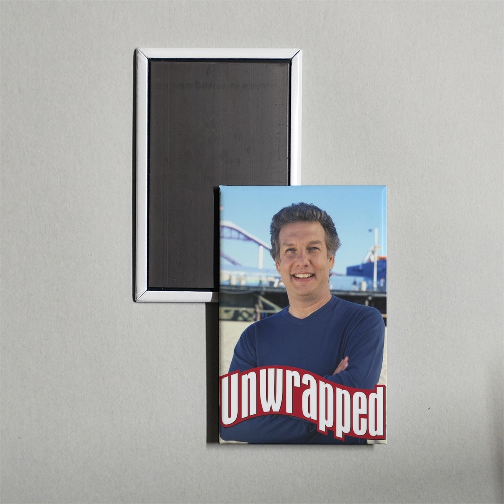 Unwrapped TV Show Fridge Magnet