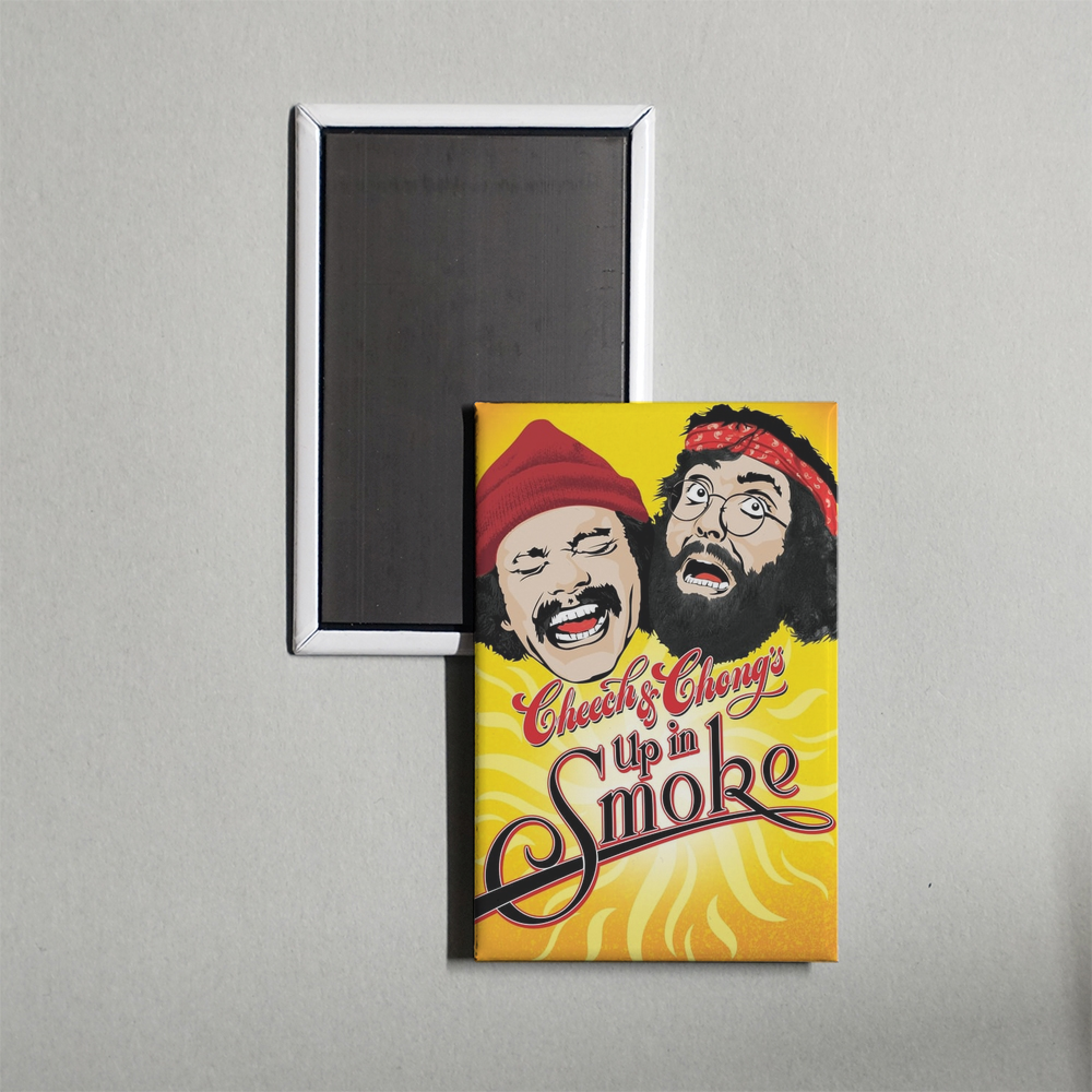 Up in Smoke Mini Movie Fridge Magnet