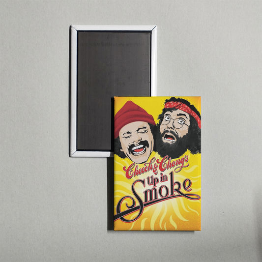 Up in Smoke Mini Movie Fridge Magnet