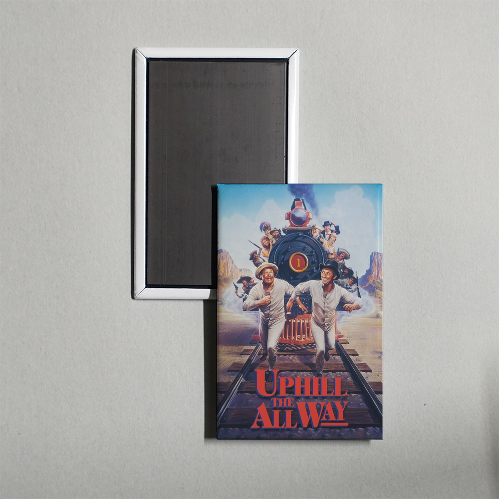 Uphill All the Way Mini Movie Fridge Magnet