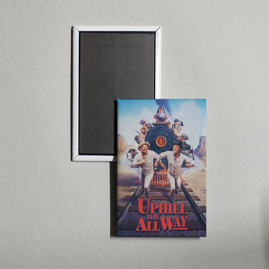 Uphill All the Way Mini Movie Fridge Magnet