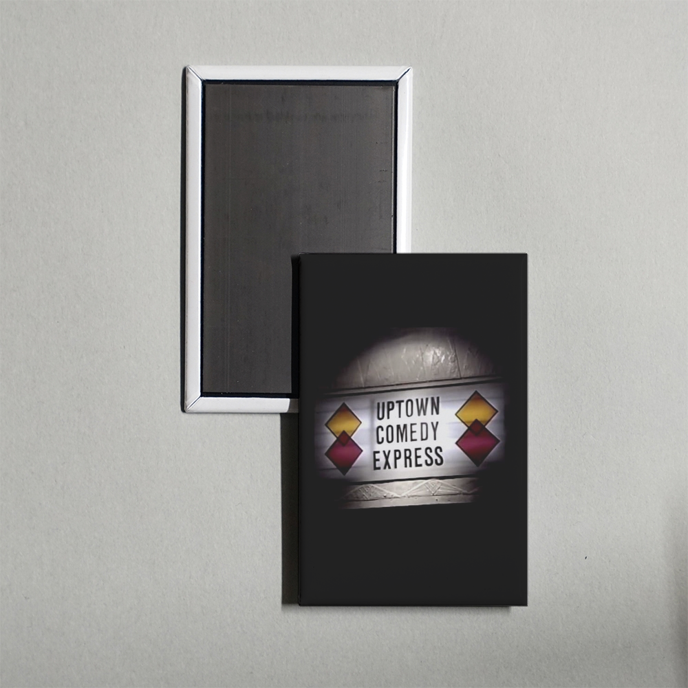 Uptown Comedy Express Mini Movie Fridge Magnet