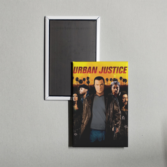 Urban Justice Mini Movie Fridge Magnet