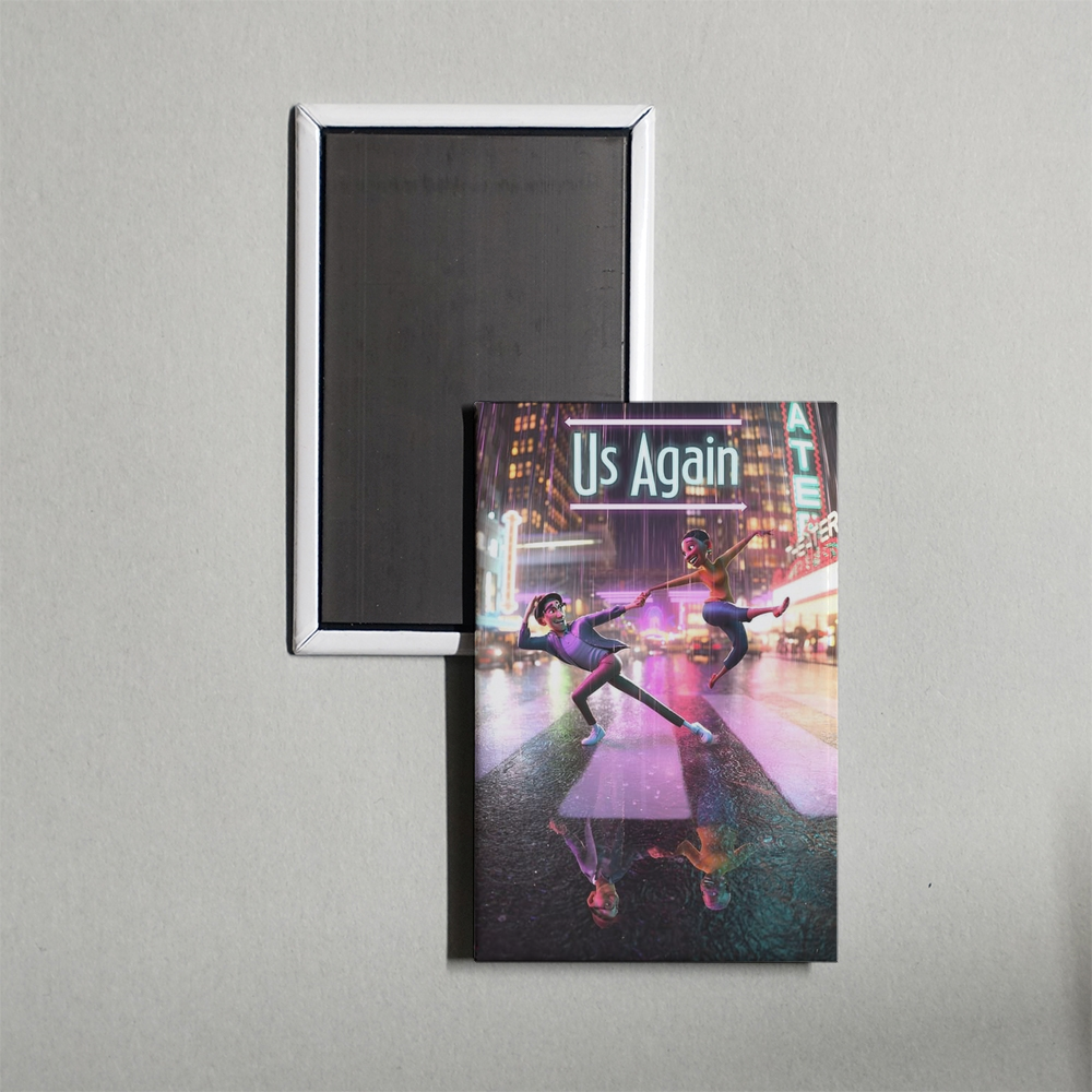 Us Again Mini Movie Fridge Magnet