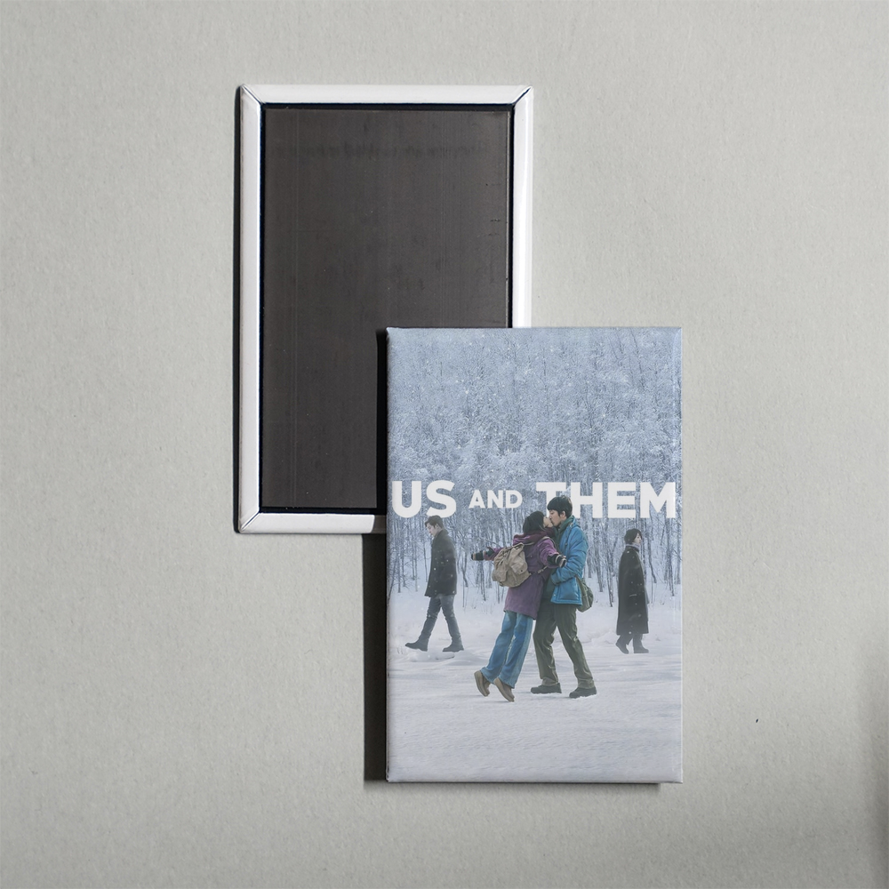 Us and Them Mini Movie Fridge Magnet