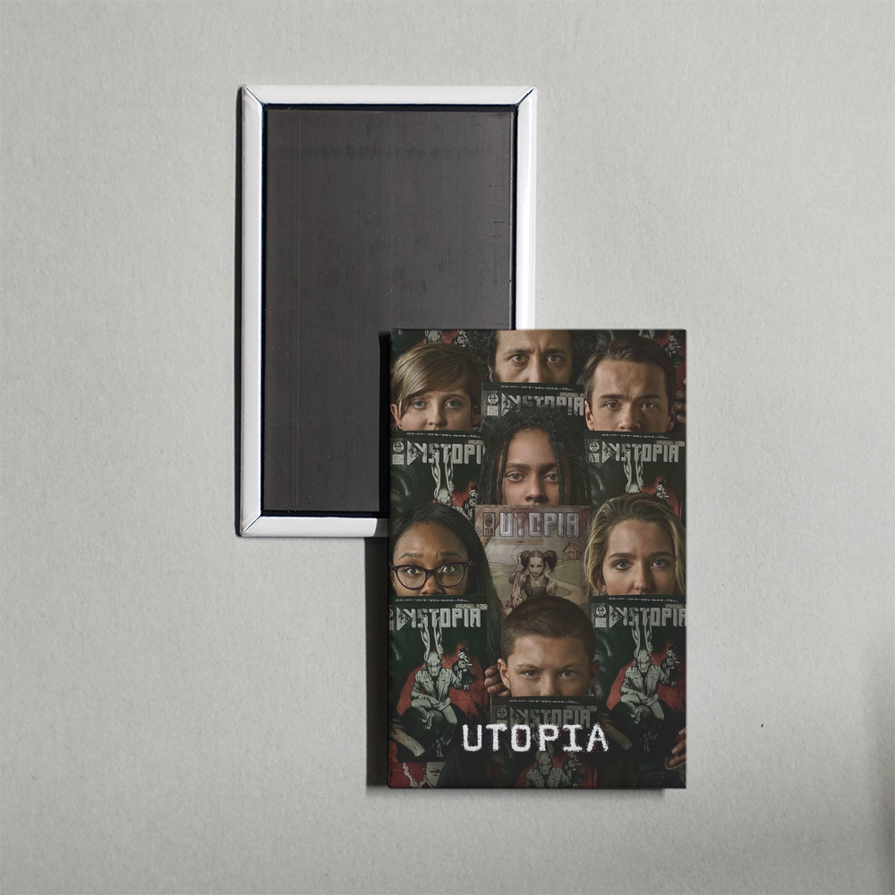Utopia TV Show Fridge Magnet