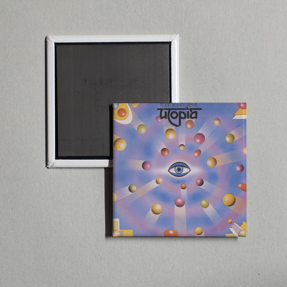 Utopia - Todd Rundgren's Utopia Album Cover Fridge Magnet