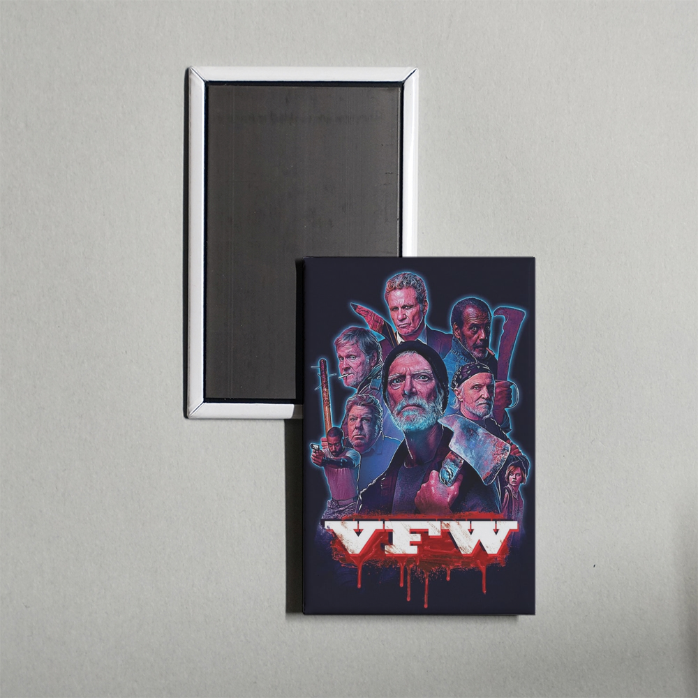 VFW Mini Movie Fridge Magnet