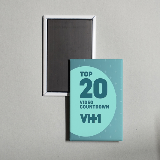 VH1 Top 20 Video Countdown TV Show Fridge Magnet
