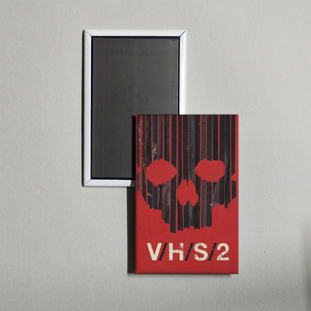VHS2 Mini Movie Fridge Magnet